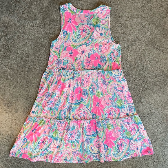 Lilly Pulitzer Lorina Swing Dress in Multi Flock Full of Fun - Picture 8 of 15